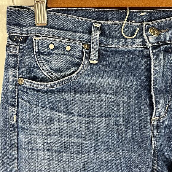 Citizens of Humanity Dani Cropped Straight Leg Medium Blue Washed Jean Sizer 28 - Picture 3 of 9